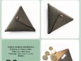 USNJENA UNIKATNA DROBIŽNICA
Drobižnice so trikotne oblike z odprtino na obeh straneh. Zelo priročno darilo. Barvne kombinacije so neomejene.CENA=15 eur