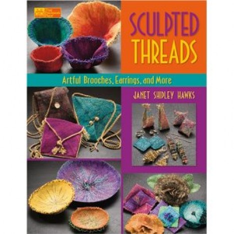 Sculpted Threads: Artful Brooches, Earrings, and More - 