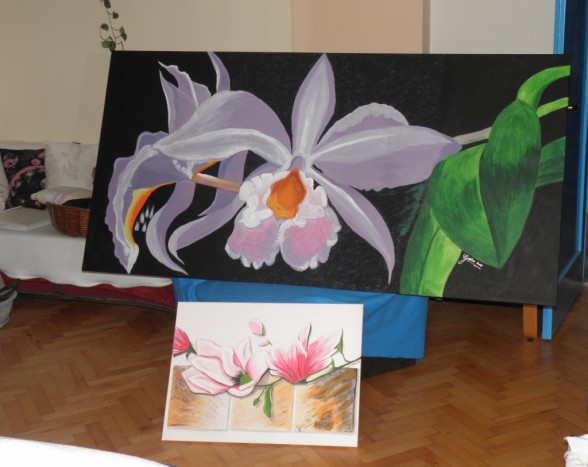 moja ustvarjanja - orhideja - velika