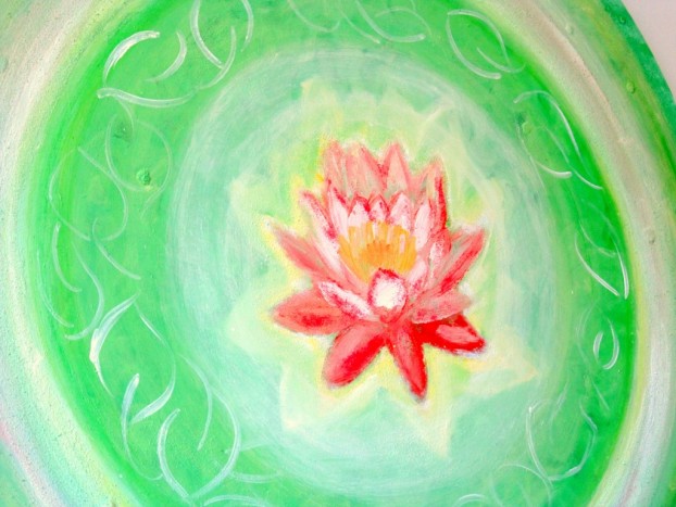 Mandala - Lotosov cvet, srčna čakra - 