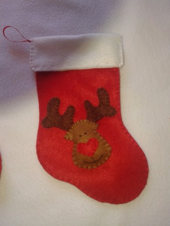 Mala božična nogavička - 