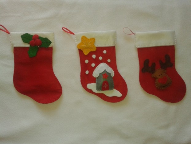 Mala božična nogavička - 