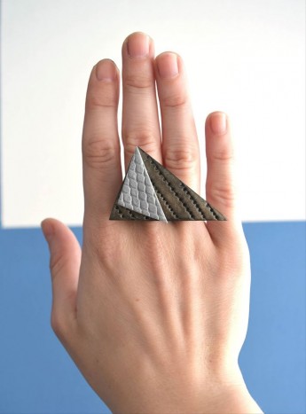 geometrijski prstan - 