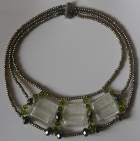 Unikatna ogrlica iz poldragih kamnov - 
