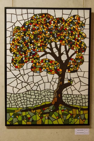MAVRIČNO DREVO - Mavrično drevo - Mozaik - 50cm x 70cm