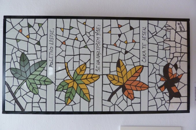 "VSE MINE" - Mozaik iz keramičnih ploščic - 
