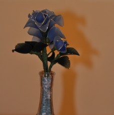 Modra vrtnica iz najlona