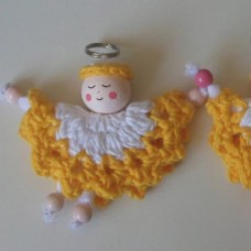 Kvačkani angelčki - dekorativni izdelek