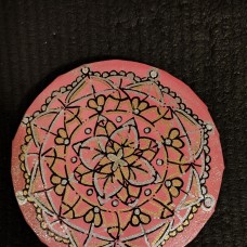 Mandala  roza barve